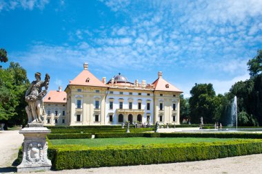 Castle Slavkov yakınındaki Brno, Moravia, Çek Cumhuriyeti
