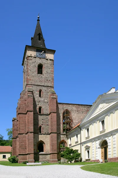 Benedictinarum abdij Posázaví klooster, Tsjechië — Stockfoto