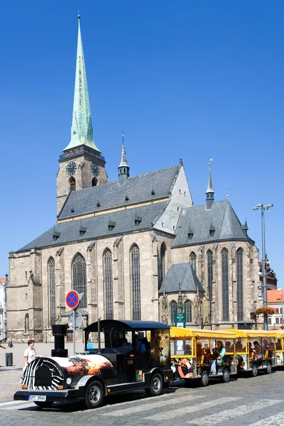 Catedral de San Bartolomé, Plzen, República Checa — Foto de Stock