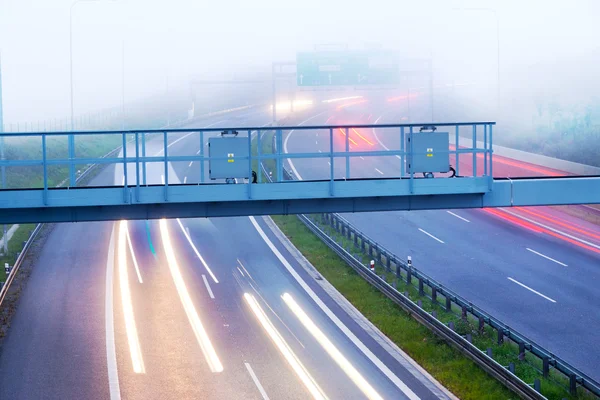 City Expressway, Lochkov Tunnel, Praga, República Checa — Foto de Stock