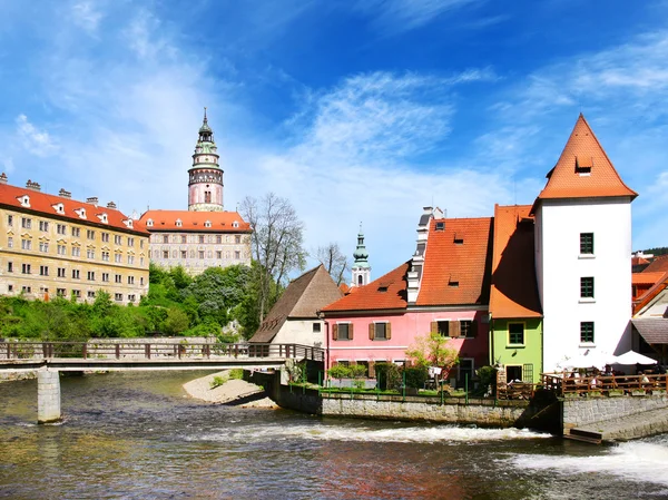 Medieval town Cesky Krumlov (UNESCO), South Bohemia, Czech repub — Stock Photo, Image