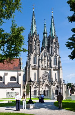 St. Wenceslas Katedrali, Olomouc, Moravia, Çek Cumhuriyeti