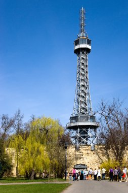 Gözetleme kulesi Petrin, Prague, Çek Cumhuriyeti