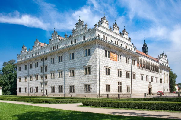 Reneszánsz kastély (Unesco), Litomysl, Cseh Köztársaság — Stock Fotó