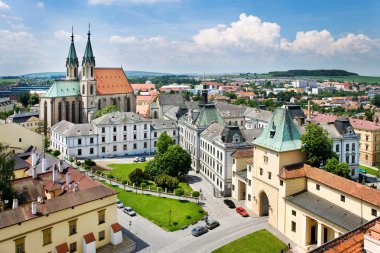  Kromeriz Kalesi (Unesco) Kromeriz, Moravia, Çek Cumhuriyeti için.