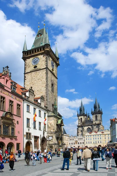Παλαιό πόλης τετράγωνο, Πράγα (Unesco), η Τσεχική Δημοκρατία — Φωτογραφία Αρχείου