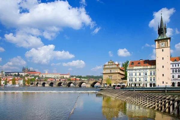 Γέφυρα του Καρόλου, το κάστρο της Πράγας (Unesco), Δημοκρατία της Τσεχίας — Φωτογραφία Αρχείου