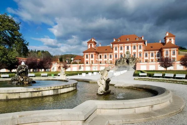 Castello barocco di Troja, Praga, Repubblica Ceca — Foto Stock
