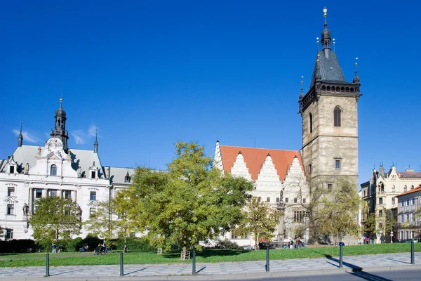 New Town hall, Prague (UNESCO), Czech republic — Stockfoto