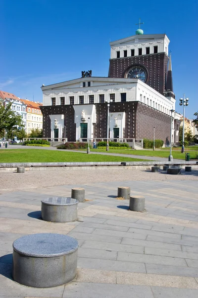 Iglesia del Sagrado Corazón de Nuestro Señor, Praga, República Checa repub — Foto de Stock