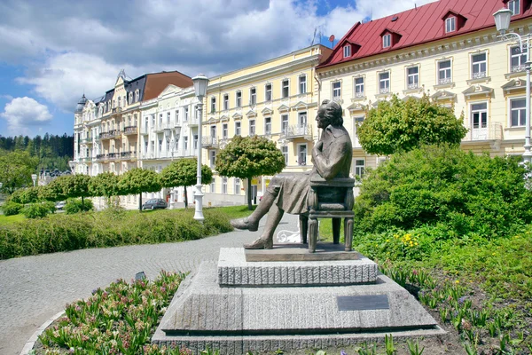 J. W. Goethe heykel, spa Marianske lazne, Çek Cumhuriyeti