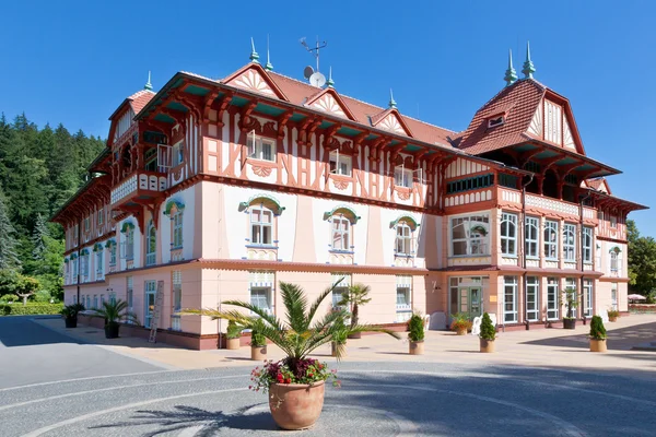 Ciudad balneario Luhacovice, República Checa — Foto de Stock