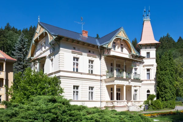 Ciudad balneario Luhacovice, República Checa — Foto de Stock