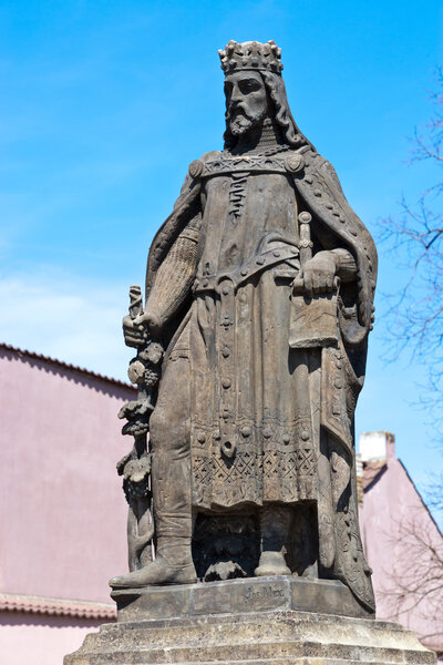 Карл IV. Статуя, Мельник, Чехия
