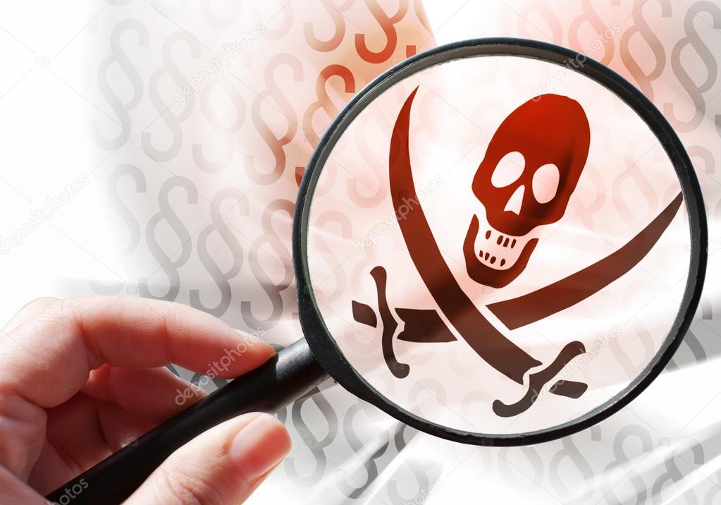 Internet piracy - illegal trademark abuse - criminality