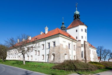 Barok Smecno Kalesi, Merkezi Bohemia, Çek Cumhuriyeti, Europe