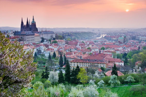 Prague castle, Lesser town, Prague (UNESCO), Czech republic — Stock Photo, Image