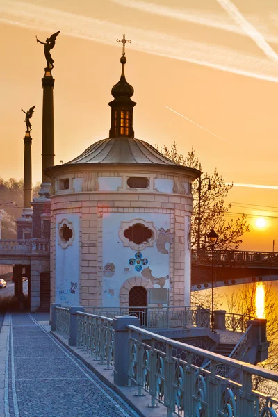 Vltavy, malá strana, Praha (Unesco), Česká republika — Stock fotografie