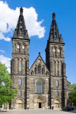 St. Peter ve St. Paul Katedrali, Vysehrad (Unesco), Prague, Çek Cumhuriyeti