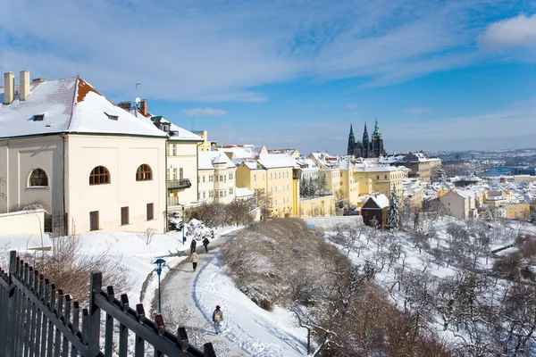 Prag slot og mindre by, Prag (UNESCO), Tjekkiet - Stock-foto
