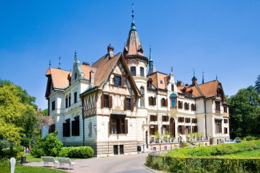 secession Lesna castle, Czech republic