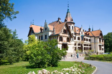 secession Lesna castle, Czech republic