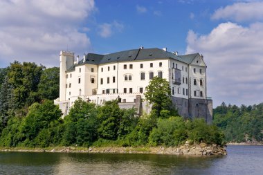 Orlik castle and dam, Czech republic