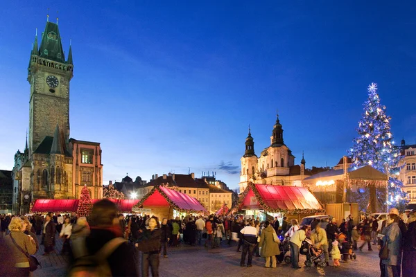 Christmas in Prague (UNESCO), Czech republic — Stock Photo, Image