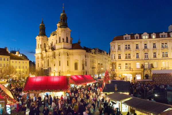 Christmas in Prague (UNESCO), Czech republic — 스톡 사진