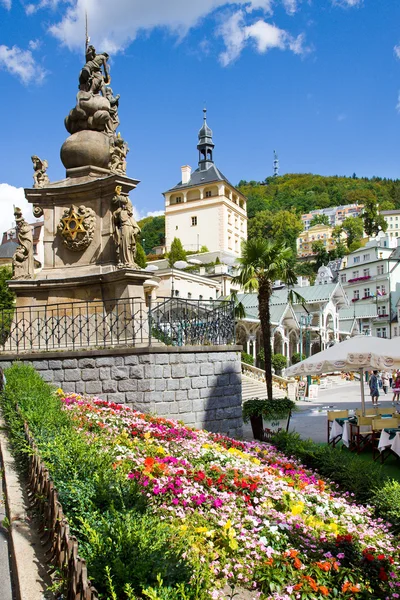 Ville thermale Karlovy Vary, République tchèque, Europe — Photo