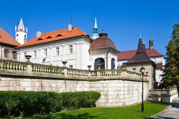 Spa town Teplice, Bohemia, República Checa, Europa — Foto de Stock