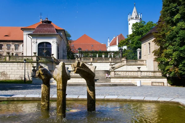 Spa town Teplice, Bohemia, Czech republic, Europe — Stock Photo, Image