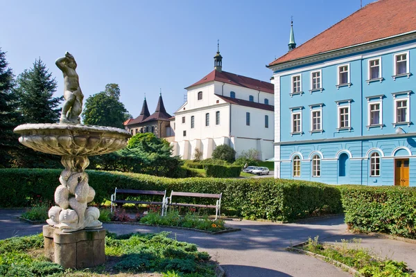 Città termale Teplice, Boemia, Repubblica Ceca, Europa — Foto Stock