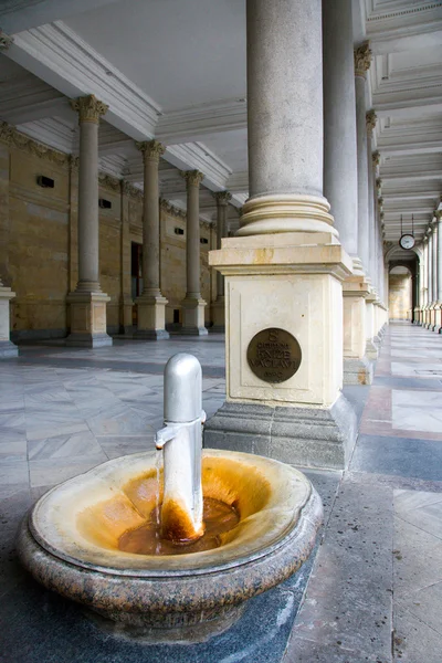 Città termale Karlovy Vary, Repubblica Ceca, Europa — Foto Stock