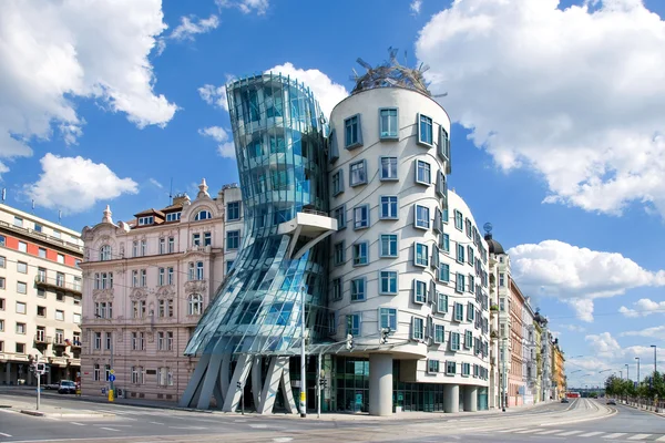 Dancing House, Πράγα, Τσεχία — Φωτογραφία Αρχείου