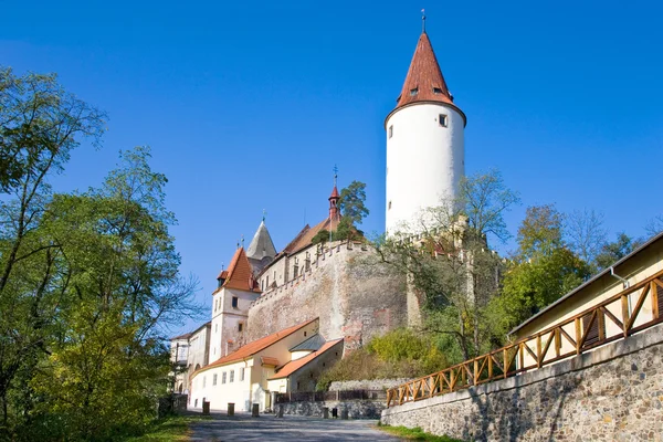 Castillo gótico Krivoklat, República Checa — Foto de Stock