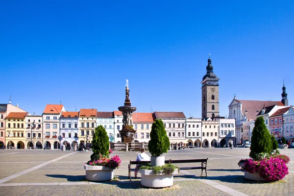 Ceske Budejovice, Czech republic — Stock Photo, Image