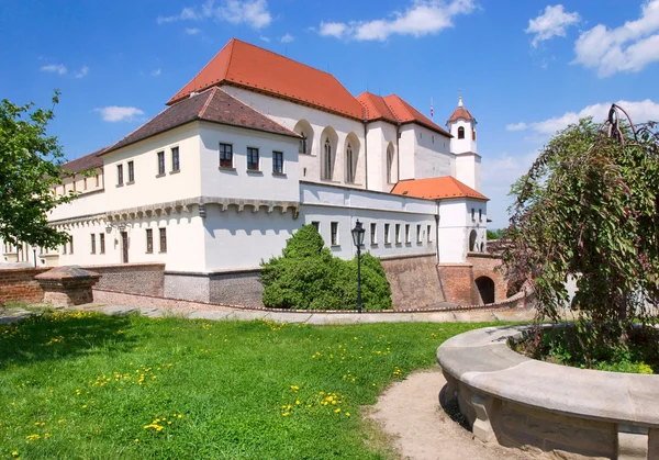 Medieval Spilberk fort and prison, town Brno, Moravia,  Czech republic — Stock Photo, Image