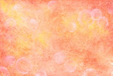 Soyut arkaplanda elle boğulan suluboya