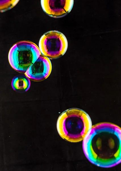 Färg bubblor — Stockfoto