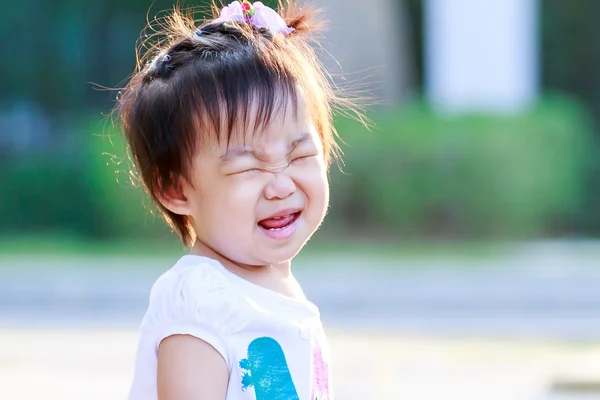 Little asian girl smile — Stock Photo, Image