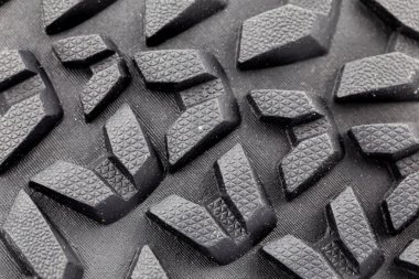 Ayakkabı tabanındaki desen. Yine de yapay ışık.