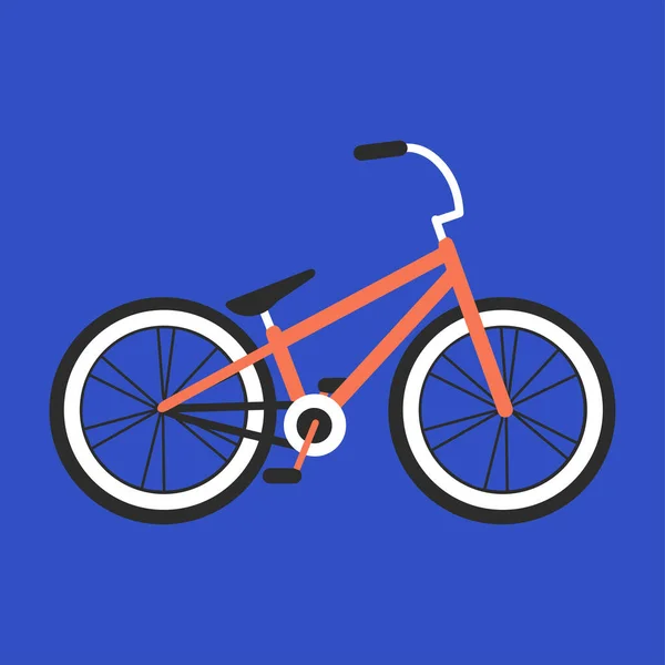 Banner Alquiler Bicicletas Logo Ilustración Vectorial Con Bicicleta Texto Sobre — Vector de stock