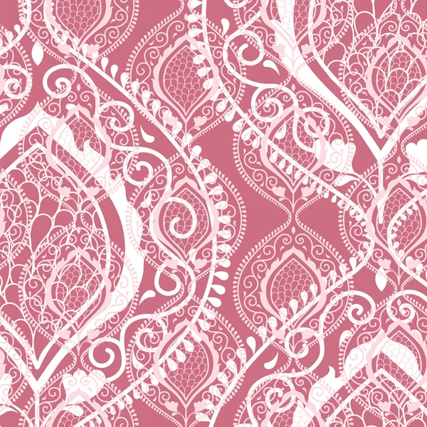 Rosa ornamentaler floraler Hintergrund — Stockfoto