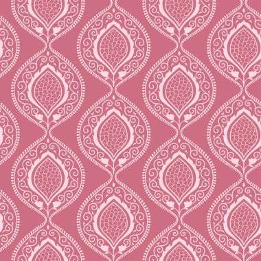 Lüks pembe süs çiçek duvar kağıdı