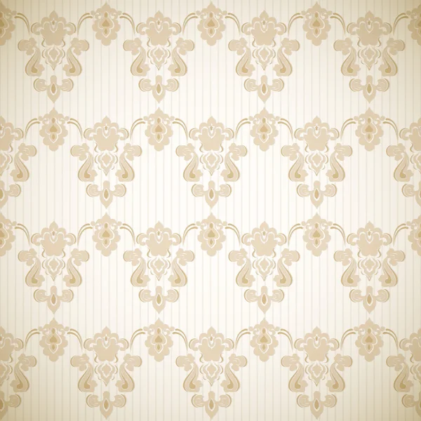 Luxury ornamental floral wallpaper — Stock Vector