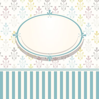 Düğün kartı veya davet vintage tasarım