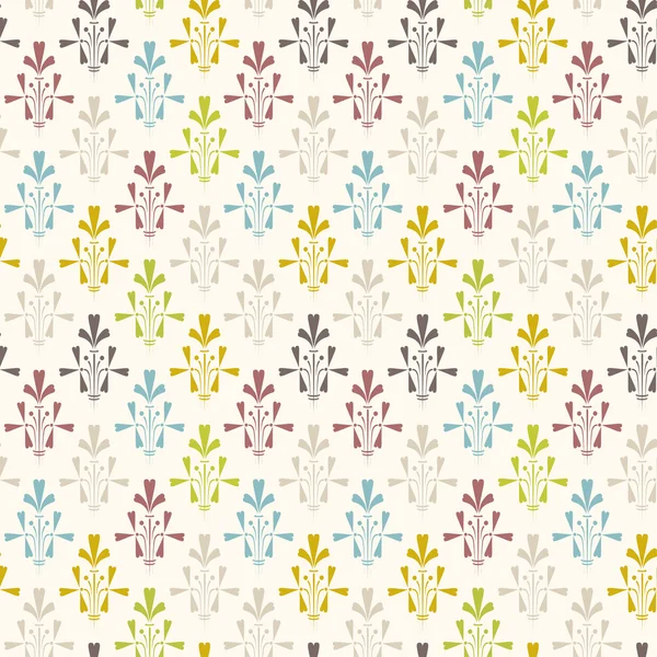 Vintage wallpaper design. Vector pattern. — Stock Vector