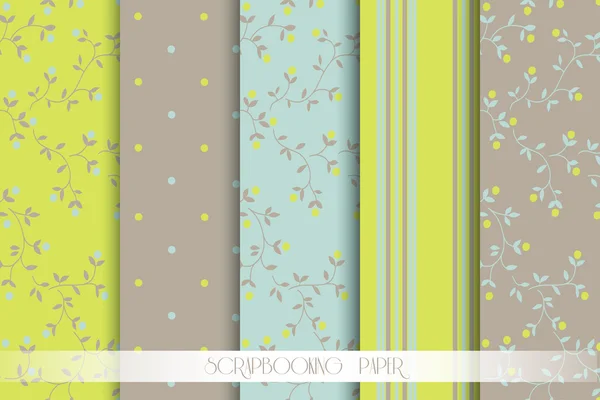 Vector Collection of Bright and Colorful Backgrounds Royalty Free Stock Vectors