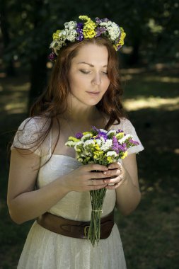 Gelin ve damat güzel Park